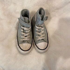 Converse Kids High-Top Sneakers - Light Gray